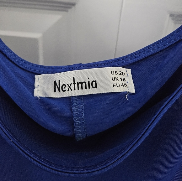 Short Dress Blue, Size: 20 - Picture 2 of 2